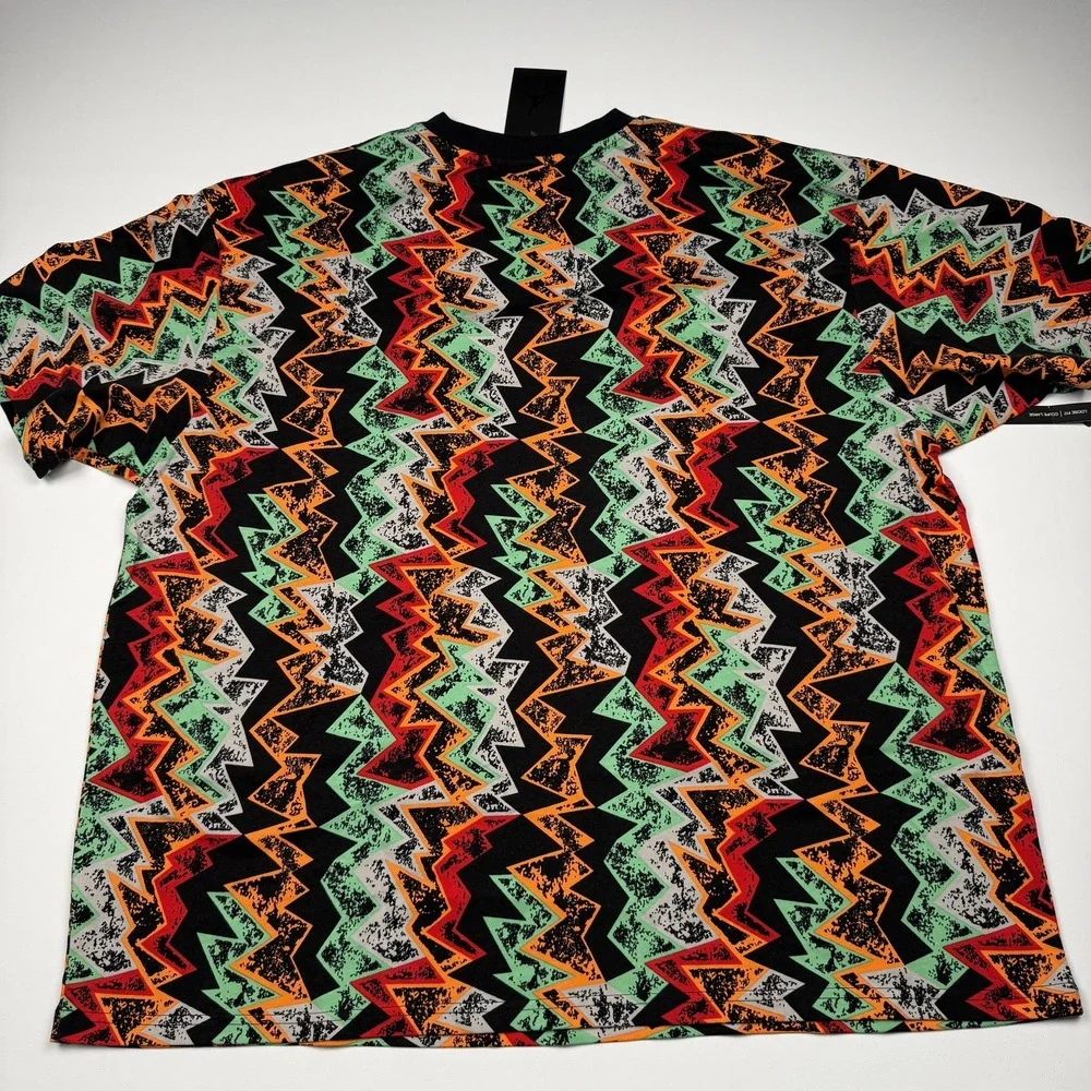 Jordan Shirt Mens 2XL All Over Retro 7 Hare Jumpman T-Shirt Tee CW0911-010